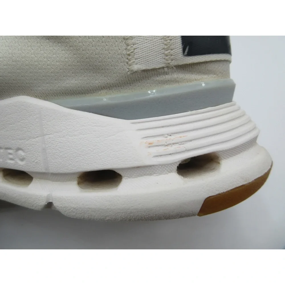 On‎ Running Cloudnova Shoes Womens Size 10 White Cream Gum CloudTec 26.98223